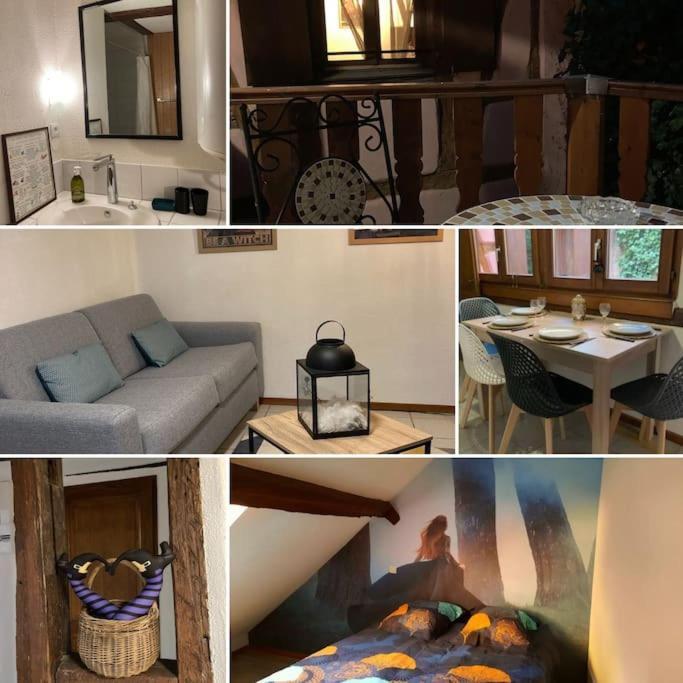 La Sorciere In A Typical Alsatian House Apartamento Rouffach Exterior foto